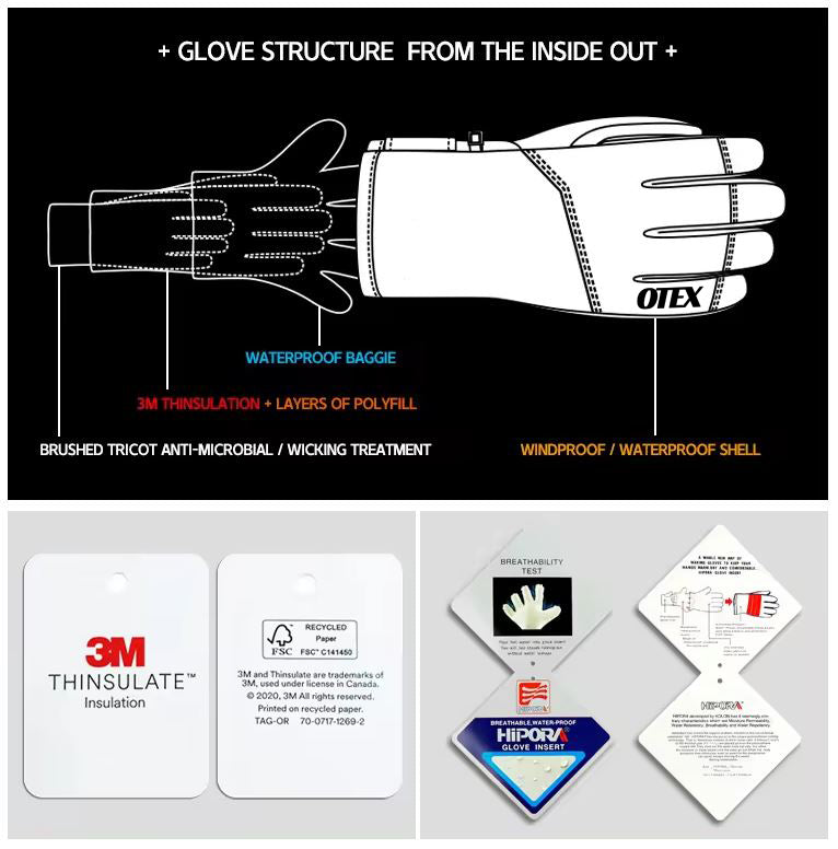 XT-850 Premium Photography Gloves